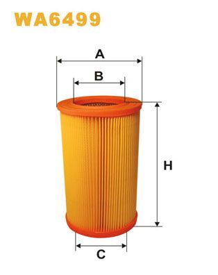 WIX FILTERS Воздушный фильтр WA6499